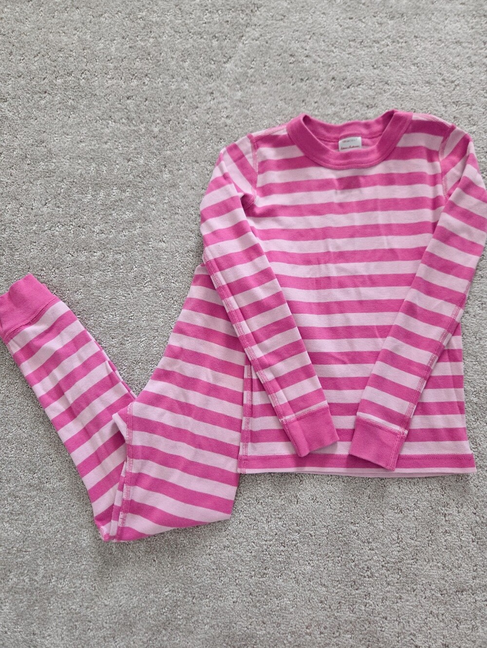 Hanna Andersson Striped Pajama Organic Cotton 6/7
